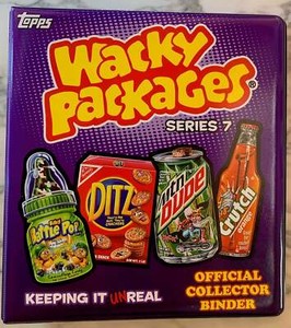 Wacky Packages Stickers Series 7 Collector Card Album Topps 2010