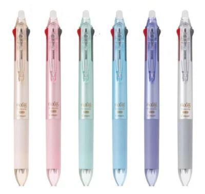 Pilot Frixion 3 in 1 (Black + Red + Blue) Slim Erasable 0.38mm / 0.5mm Gel Pen - image 1 of 4