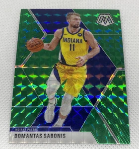 2019-20 Panini Mosaic Domantas Sabonis GREEN Prizm  Indiana PACERS #155 - Picture 1 of 2
