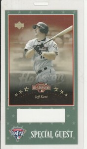 Jeff Kent - 2004 All Star Game Fan Fest Pass - Special Guest - Houston Astros