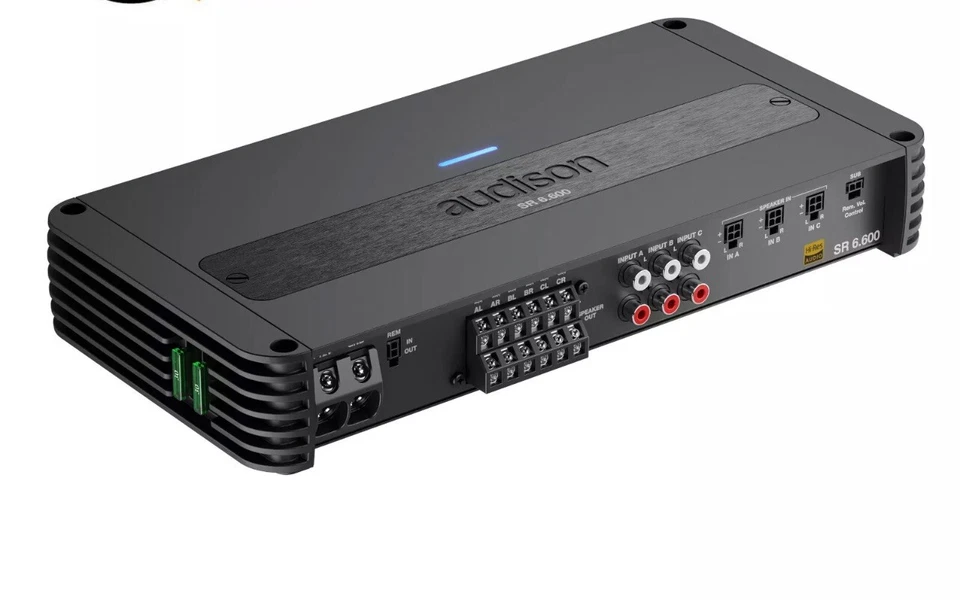 Amplificatore Audison SR 6.600 6 Canali 1120 W Classe D Compatto SR6.600