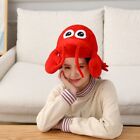 Hot！lobster Head Cover Hat Plush Head Cover Photo Prop Cartoon Head Cover Gift