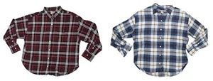 Levi's Plaid Cotton Flannel Long Sleeve Women's Button Down Shirt NWT - Picture 1 of 3