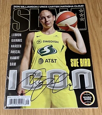 Sue Bird Autographed SLAM Magazine Seattle Storm WNBA Signed Auto - Image 1 of 3