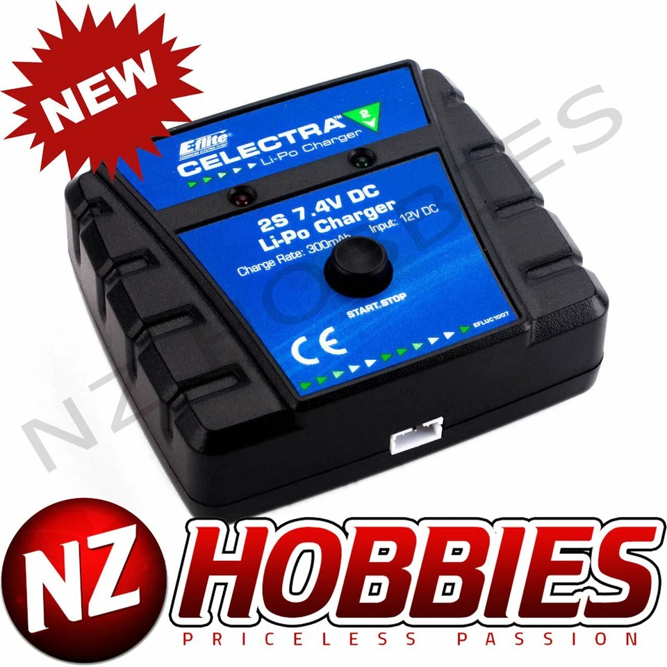 E-Flite EFLUC1007 Celectra 2S 7.4V DC Li-Po Charger (Power Supply Required) - Image 1 of 2