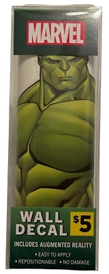 Calcomanía de pared Marvel Incredible Hulk - con|Realidad aumentada 11X17” *ENVÍO GRATUITO” Foto 1 de 2