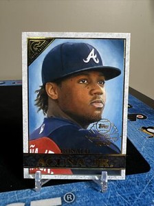 2020 Topps Gallery Baseball Card  National Baseball Card day RONALD ACUNA JR.