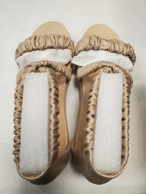 Aerosoles Women's Craftmanship Sandal Gold Suede *Size 11* (F9C-2380) - Imagem 1 de 4