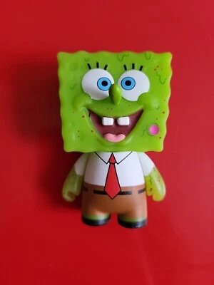 Kidrobot Nickelodeon 海绵宝宝绿色 3 人偶 NYCC  — 第 1/4 张图片