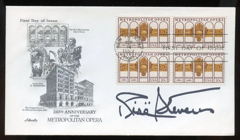 Rise Stevens d2013 signed autograph American Actress Operatic Mezzo-Soprano FDC Cover