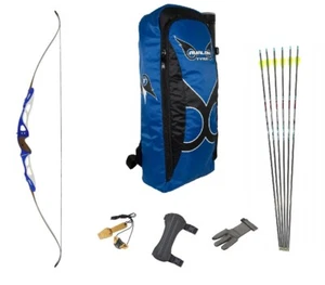 Einsteigerbogenset Core Astral ILF mit Bogenrucksack und viel Zubehör Blau - Bild 1 von 6