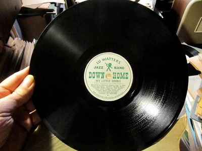 CLANCY HAYES Banjo ALCOHOLIC BLUES/ My Little Bimbo WATTERS JAZZ BAND Down Home  Foto 1 de 3