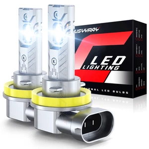 2 Stück H11 LED Scheinwerfer Birnen für Ford Ranger 2012-2018 Abblendlicht Lampensets 6500k - Bild 1 von 12