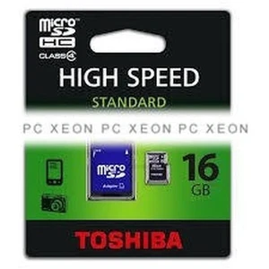 Mémoire Toshiba SDHC 16GB Catégorie 4 - Afbeelding 1 van 1