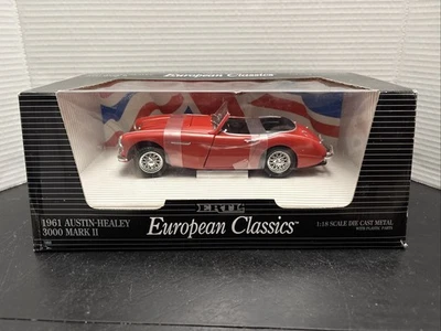NIB ERTL 7460 European Classics 1961 Austin-Healey 3000 Mark II Diecast Car 1/18 - Image 1 of 4