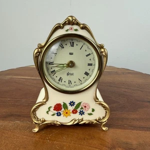Vtg Linden Blackforest Reuge Edelweiss Swiss Musical Movement West Germany Clock - Picture 1 of 14