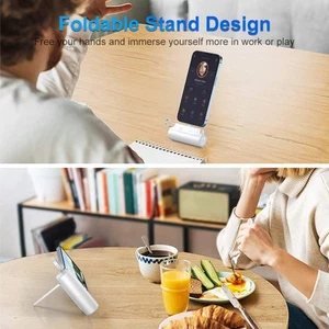 Mini 4500mAh Power Bank w/ Built-In Lightning & Type-C | Portable Charger - Picture 1 of 12