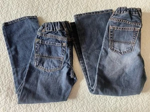 Children’s place blue jeans Lot Of 2 sz 6 one Bootcut one Straight barely worn - Picture 1 of 5