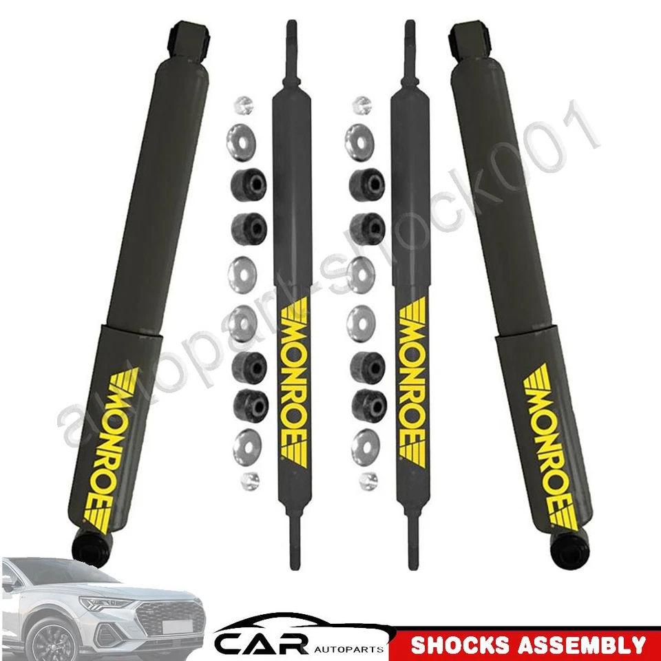 Monroe 65108 Front Rear Shocks Absorbers Fits 1991 1992 1993 GMC C6000 Topkick - Image 1 of 4