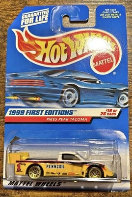 1999 Hot Wheels-First Editions-Pikes Peak Tacoma-19 of 26 Cars #924 Brand New - Image 1 of 2