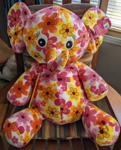 Toys R Us Plushalicious Geoffrey Magnolia Elefant Flower Power Vintage mit Etikett - Bild 1 von 4