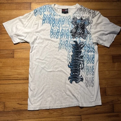 Camisa vintage Y2K Southpole Premium estampado por todas partes Foto 1 de 4