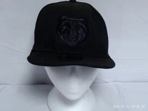 "Pre-Owned" New Era 9Fifty NBA Memphis Grizzlies All Black Snapback Hat - Picture 1 of 9