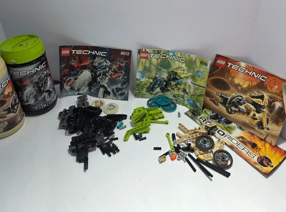 Lego technic Robo Riders LOTE Mixto Piezas de Repuesto LEER Foto 1 de 4