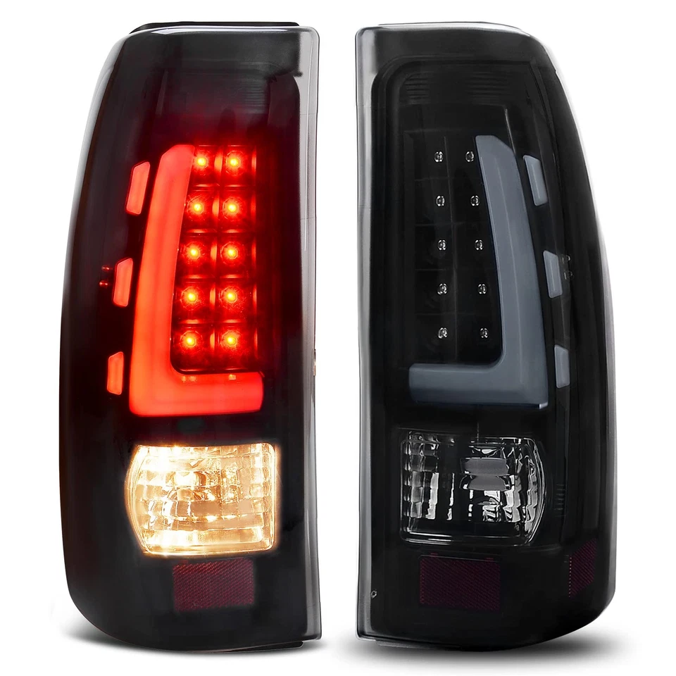 Conjunto de luces traseras compatibles AUTOSAVER88 1999-2006 Chevy Silverado 1500/2500, Foto 1 de 4