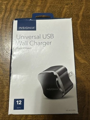 Insignia 12W Universal Single USB Wall Charger - Image 1 of 2