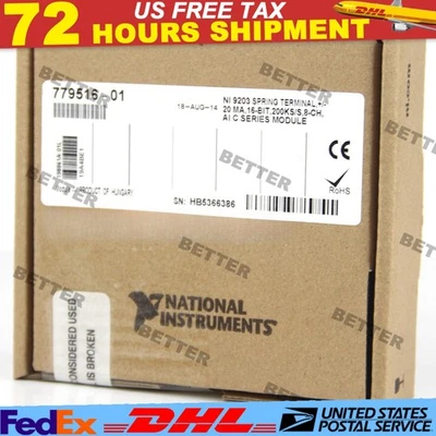 Módulo de entrada de corriente analógica NI 9203 National Instruments NI-9203 cDAQ 779516-01 - Imagen 1 de 4