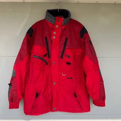 Chaqueta De Colección Años 90 Marker Roja Esquí Patrulla L/XL Modelo Olímpico Thermolite Aqua Guard Foto 1 de 4