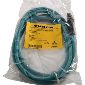 NUEVO Juego de cables de doble extremo Turck RJ45S RJ45S 441-2,1 M U-76829 2,1 m / 6 pies len - Imagen 1 de 3