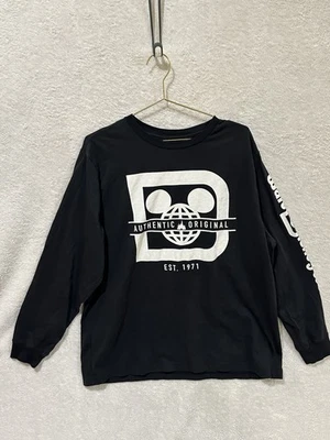 Подлинная оригинальная черная рубашка с длинным рукавом Walt Disney World XXL EST 1971 WDW - Изображение 1 из 4