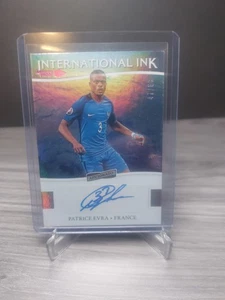 2016 Panini Aficionado Patrice Evra Autograph /60 Purple Artists Proof France - Picture 1 of 6