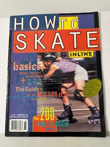 HOW TO SKATE by INLINE Magazine Rare - Summer 1996! - Picture 1 of 12