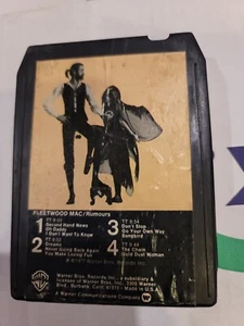 Fleetwood Mac Rumours 8 track tape Cartridge Warner Brothers Record 1977 Untest - Picture 1 of 3