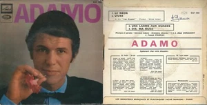 45 RPM Record Adamo – Le Neon / Vivre / Une Larme Aux Nuages / Dis, Ma Muse - Picture 1 of 1