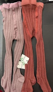 GARNET HILL Girls MP Denmark  Tights Sz 70 cm /26-30 inch PACK 2 - Picture 1 of 3