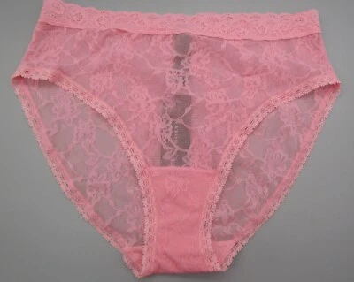 NATORI ~ 均码 (S-XL) ~ 776303 ~ Rosette 粉色 BLISS ALLURE 蕾丝女孩内裤 — 第 1/4 张图片