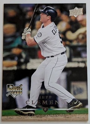 2008 Upper Deck Baseball Series 1 - Rookie Card RC - #311 Jeff Clement - Image 1 of 3
