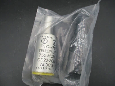 BURNDY = PTO-750  750MCM COMPRESSION OFFSET PIN ADAPTOR 'SAMEDAY SHIP' - Image 1 of 4