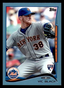 2014 Topps Wal-Mart Blue Border #557 Vic Black