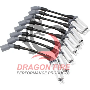 Dragon Fire Race 8.5mm 10.25" Low Ohm Plug Wires For 14 to present GM Gen V LT1 - Picture 1 of 7