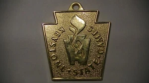 MEDALLA KEYSTONE STATE GAMES ESCASO TORNEO DEPORTIVO PENNSYLVANIA - Imagen 1 de 9