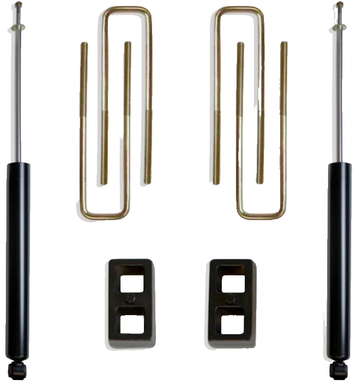 Задний подъемный комплект MaxTrac 906820 2 дюйма с амортизаторами подходит для 2005–2023 Toyota Tacoma 2wd 6-Lug - Изображение 1 из 4