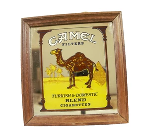 Spiegel Camel Filters Vintage Holzrahmen in Braun Turkish & Domestic Händler Top - Bild 1 von 5