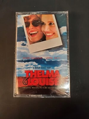 THELMA & LOUISE  Cassette Tape ORIGINAL SOUNDTRACK 1991  Unopened, Original Seal - Image 1 of 2