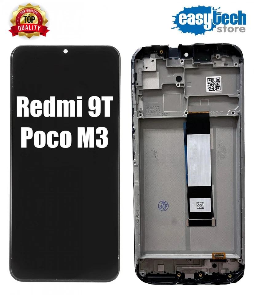 Xiaomi REDMI 9T m2010j19sy POCO M3 LCD Display Touch Schermo FRAME Originale