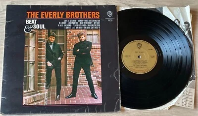 THE EVERLY BROTHERS BEAT & SOUL LP WARNER BROS MONO (1965) A1 B1 VG+ ENGLAND - Image 1 of 4